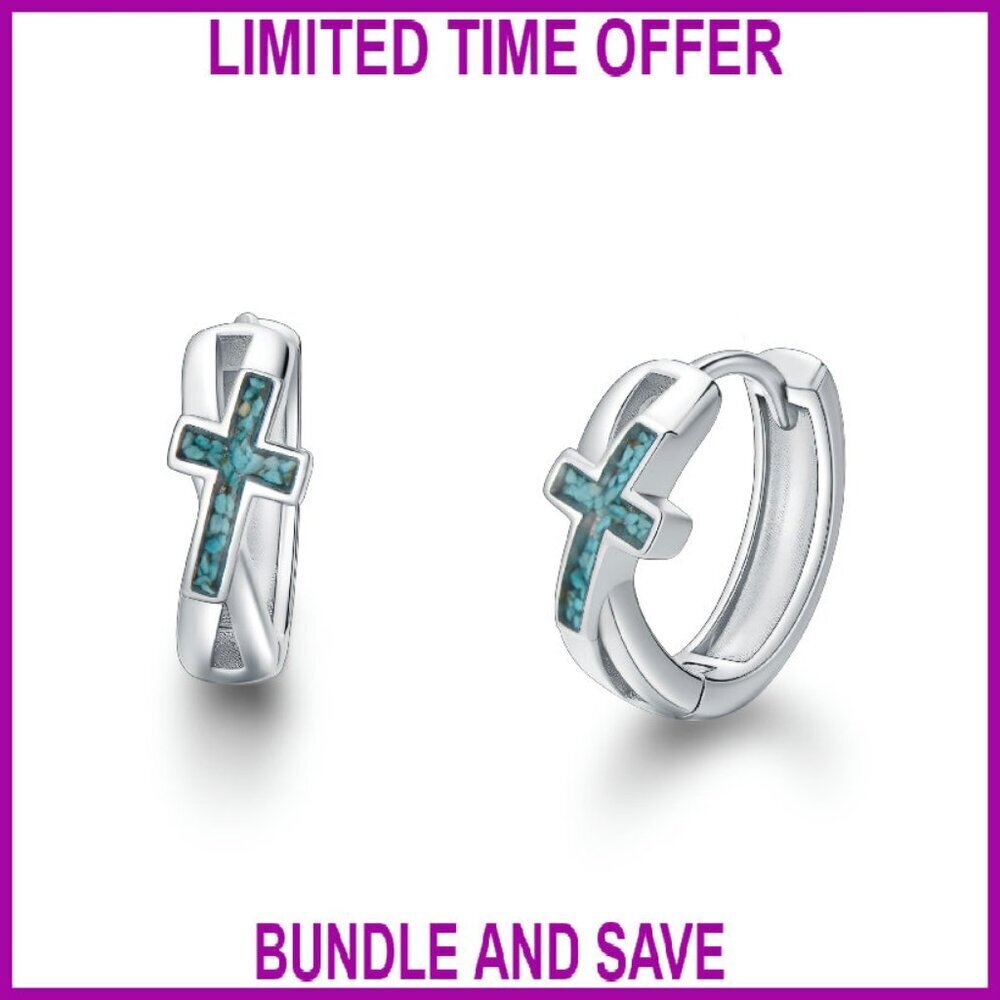 925 Sterling Silver Huggie Hoop Earrings Hypoallergenic Jewelry Gifts